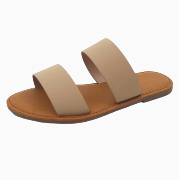 Nude Ocean Line Sandals - Picture 2 of 2